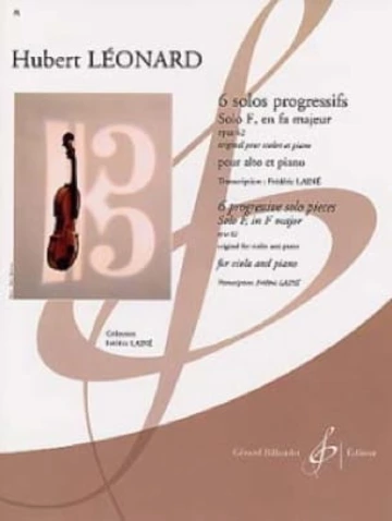 6 Solos progressifs, op. 62. Solo F en fa majeur Visual